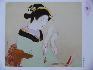 「上村松園／美人画の粋」@山種美術館_c0153302_23525082.jpg