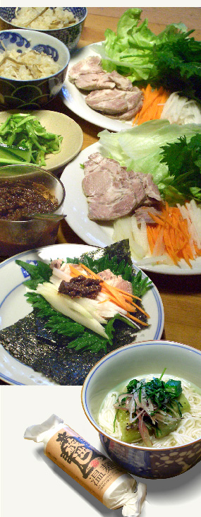 夏のスタミナ・野菜ごはん_d0043225_22272478.jpg