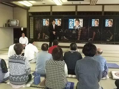 参議院 塚田一郎先生来る！_f0019487_183663.jpg
