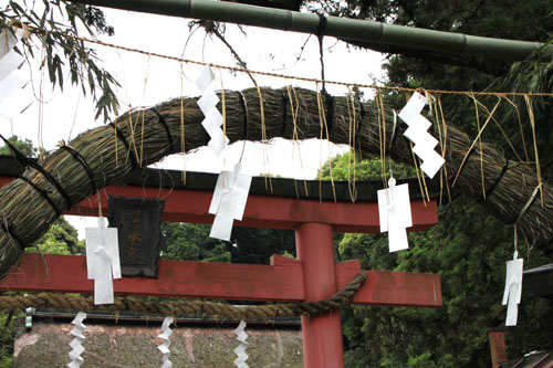 夏越の大祓いー吉田神社_e0048413_2120256.jpg