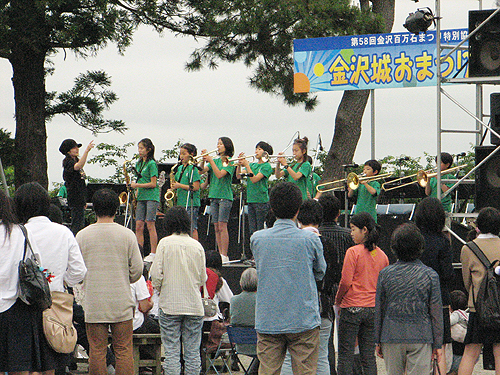 SEEDS & JAZZ-21 金沢城お祭り広場に出演しました!_e0118827_23212016.jpg