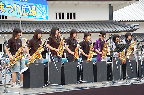 SEEDS & JAZZ-21 金沢城お祭り広場に出演しました!_e0118827_23225748.jpg