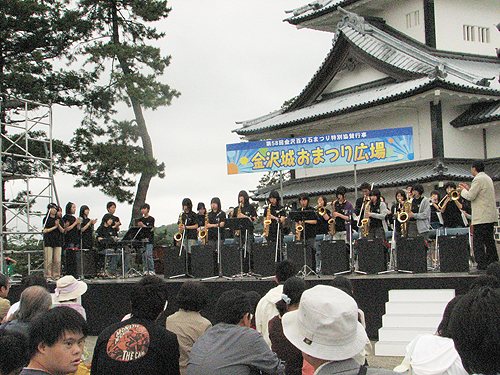 SEEDS & JAZZ-21 金沢城お祭り広場に出演しました!_e0118827_23244514.jpg