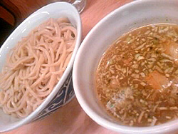 東京ラーメンストリート・ひるがお/塩つけ麺_b0008655_938365.jpg