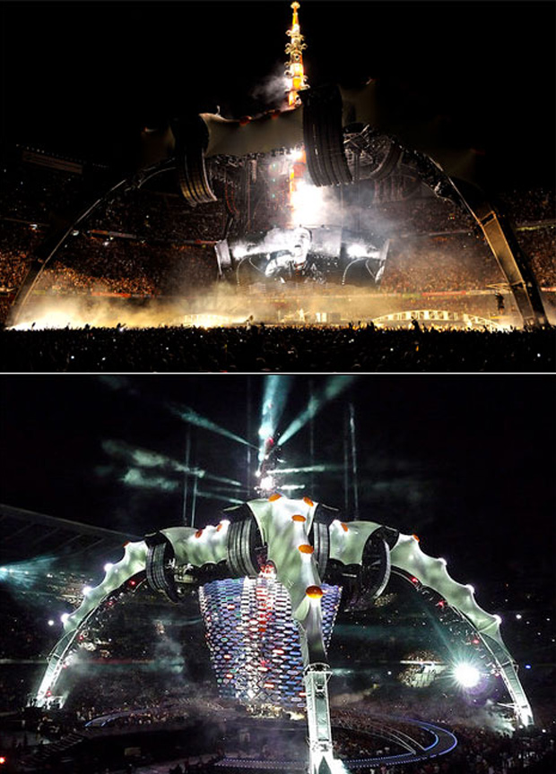 HOBERMAN\'S TRANSFORMABLE SCREEN FOR THE U2 360 TOUR _a0118453_215628.jpg