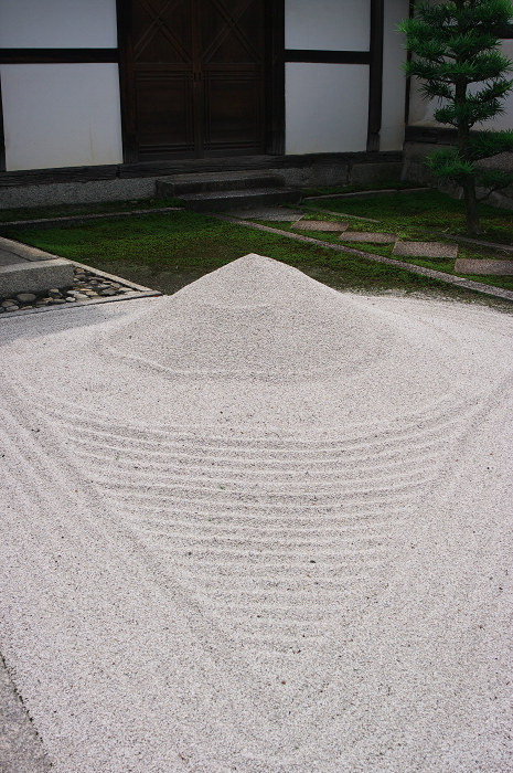 半夏生咲く庭 その1(建仁寺・両足院)_f0155048_1654553.jpg