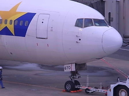 スカイマークのB767（羽田ー福岡） : こつこつ旅客機。