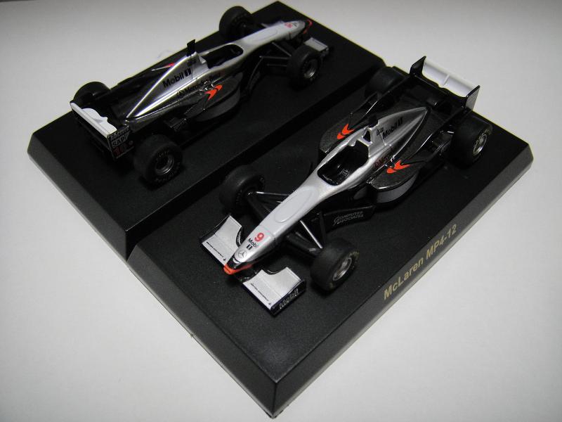 またミニカー買ってしまいました～№34・35「1：64　McLaren　MP4-12」_b0185640_1244319.jpg