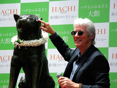 HACHI 約束の犬 リチャードギアが来た!_b0056983_15501590.jpg