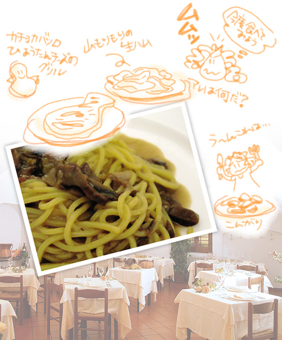 スルモーナ5. 自分の皿より他人の皿_f0205783_1923432.jpg