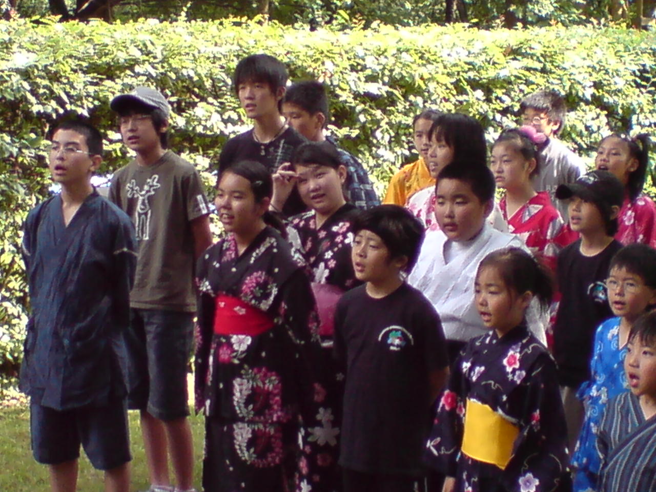 浴衣で夏祭り 生活漂流日記 In Berlin
