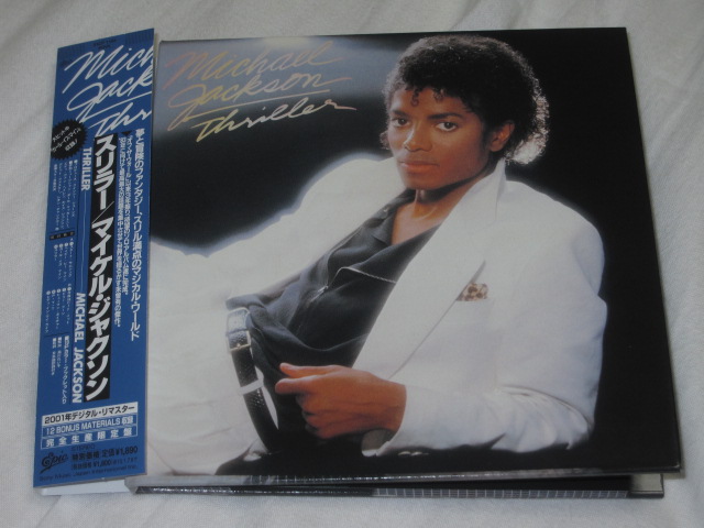 MICHAEL JACKSON / THRILLER (紙ジャケ)_b0042308_23251351.jpg