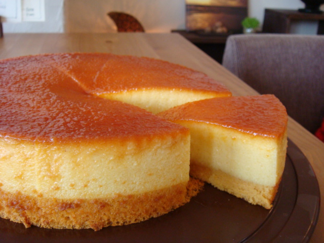 さつまいもプリンのケーキ たまにはよりみち さつまいもプリンのケーキ たまにはよりみち
