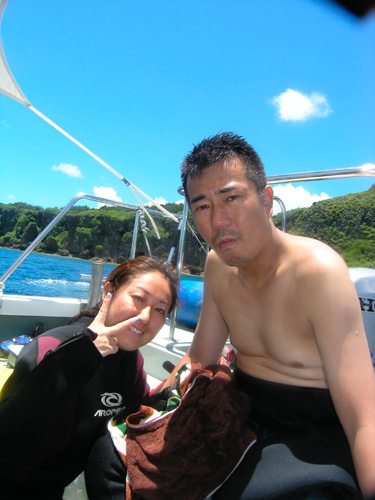 ７月８日ラブラブ♪ダイビング_c0070933_8192625.jpg