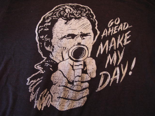 ビンテージ　ダーティーハリー　Tシャツ　XL 映画　ボロ 2025年最新】ダーティハリー tシャツの人気アイテム - メルカリ