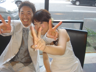 Happy wedding♪_e0148776_1644784.jpg