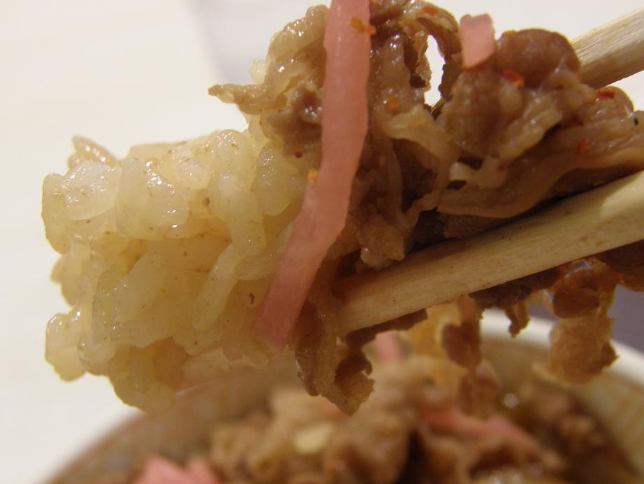 「すき家」の牛丼 ダイヤモンドシティ鶴見店_c0118393_1128489.jpg