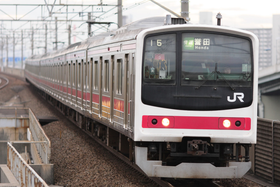 2009 7 8 京葉線205系 ケヨ3編成 快速誉田行 : Kudocf4rの鉄道