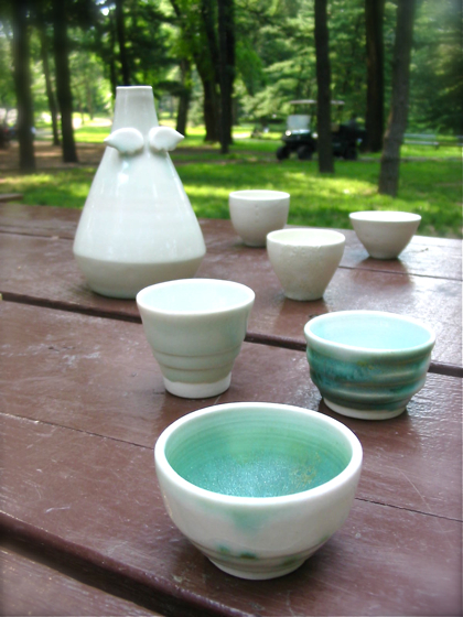 Lovely Sake Set。｡･:*:･ﾟ*☆_a0110515_14275324.jpg