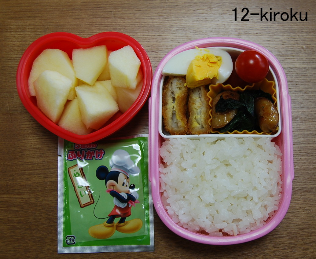 ７月１３日 月 幼稚園のお弁当 １２丁目の記録と記憶 Second