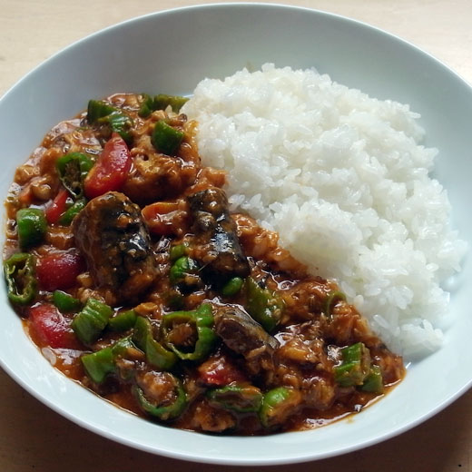 サバ缶カレー　★★_a0118345_21173385.jpg