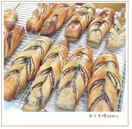 7月のおうち*Bakery　チョコスティックパン_f0154756_200140.jpg