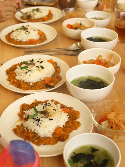 ライオンカレー!トマトビスケット!子どもごはんの会_d0128268_17121623.jpg