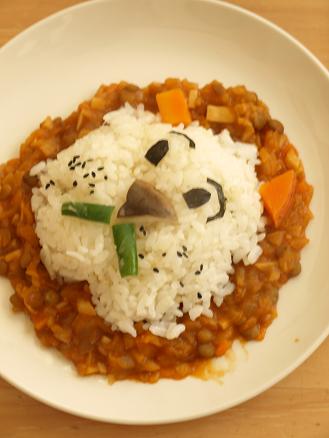 ライオンカレー!トマトビスケット!子どもごはんの会_d0128268_17132044.jpg