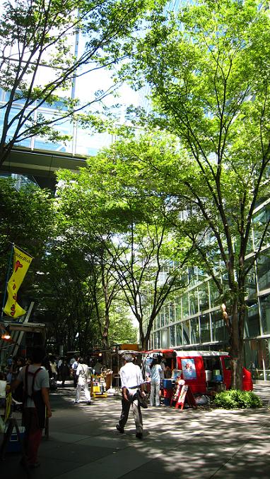 ランチ 東京国際フォーラム ガラス館前_a0107574_21102918.jpg