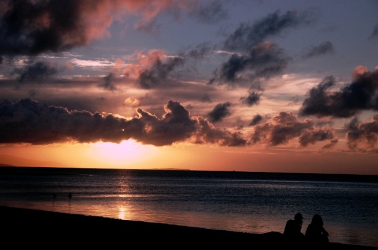 沈む夕日 / 竹富島_e0134091_23354460.jpg