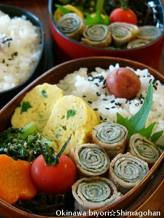 沖縄って、意外と涼しい・・・・　☆今日のお弁当♪_c0139375_12524291.jpg