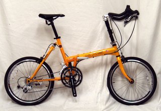 中古希少】KHS F20-R 折りたたみ自転車 マンゴーイエロー