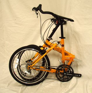 中古希少】KHS F20-R 折りたたみ自転車 マンゴーイエロー