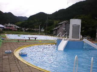 湯原温泉プール あじさいのお話しましょうか