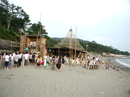 葉山海の家ウェディング_e0170562_12245574.jpg