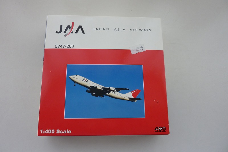 ➀ 1/400 JAA 日本アジア航空 B747-246B JA8129 - メルカリ
