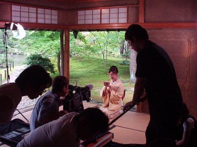 CMの撮影が行われました ”清水園”_e0135219_14303086.jpg