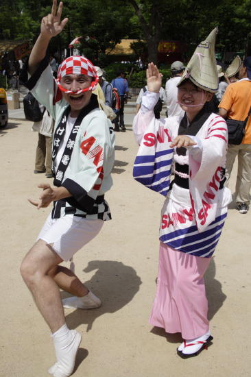 阿波踊り（神戸祭りにて）_e0051620_1916535.jpg