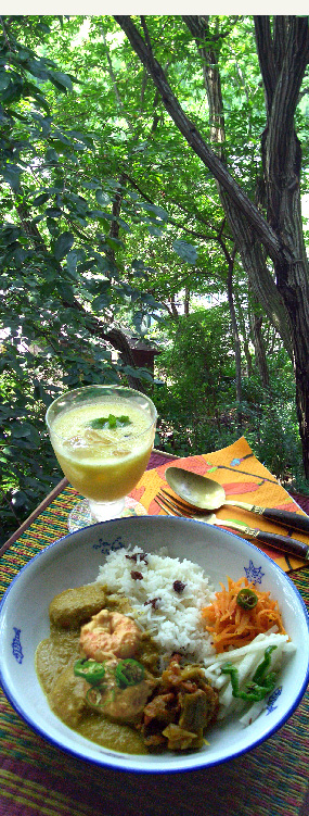 夏休みきぶんのカレーランチ_d0043225_2125893.jpg