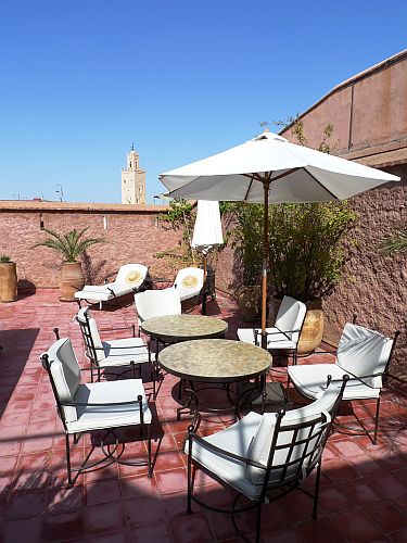 Riad Altair　　= Terrace =_c0102085_9313180.jpg