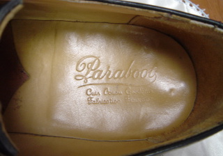 paraboot レザーソール。_d0133791_1734393.jpg