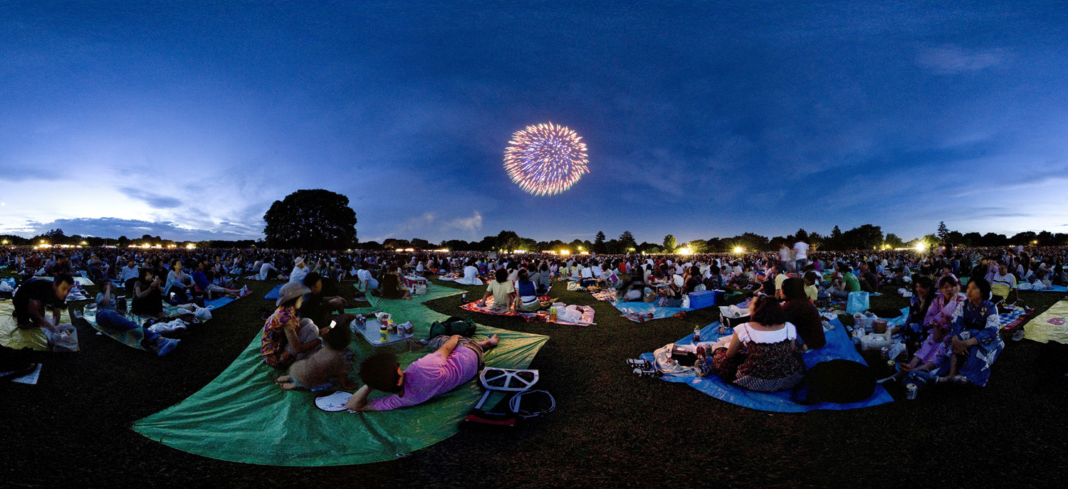 Showa Kinen Park Fireworks Fstival 1　昭和記念公園花火大会１_d0108602_8202465.jpg