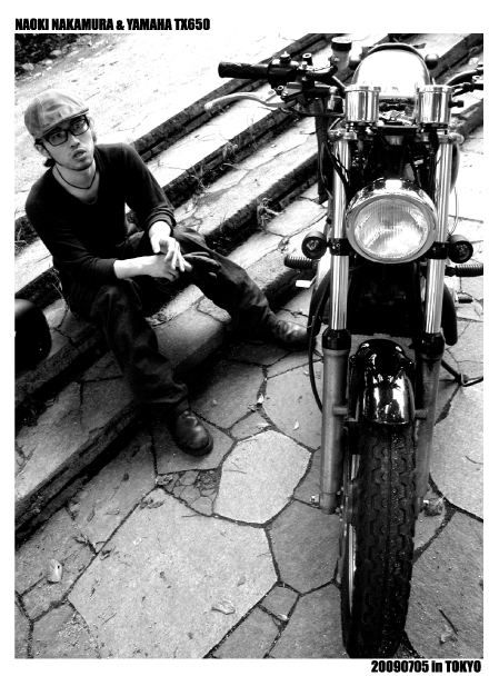 中村直城 & YAMAHA TX650(20090705)_f0203027_11232059.jpg
