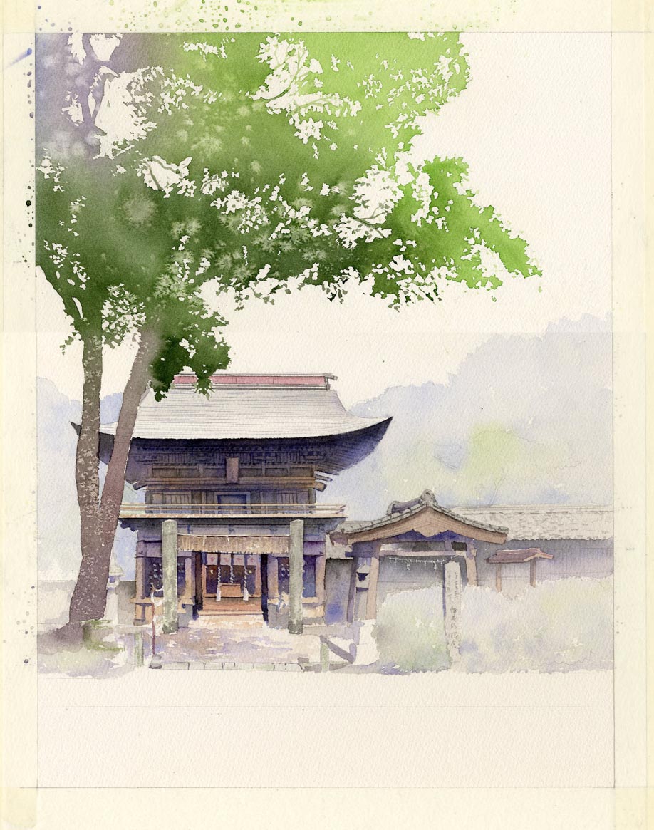 糸島　　桜井神社　　　制作工程（後半）_f0176370_1383447.jpg