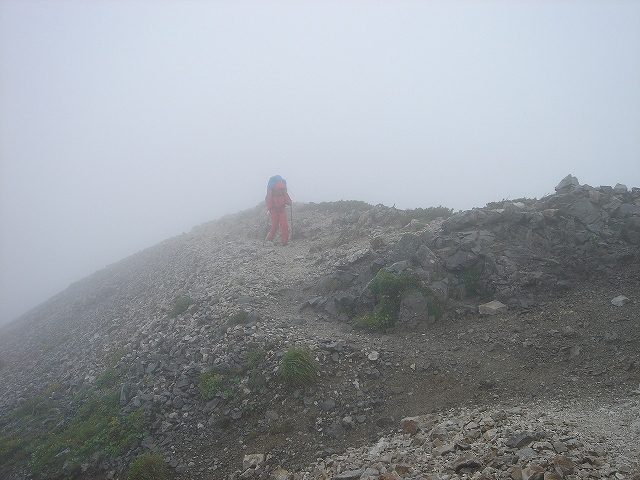 2009/7/25（土）～26（日）　白馬大雪渓～白馬三山～白馬鑓温泉_e0149092_891353.jpg