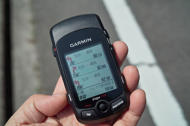 GARMIN - GARMIN　Edge705　日本語版 ガーミンEdge705に日本語版登場 - 新製品情報 | cyclowired