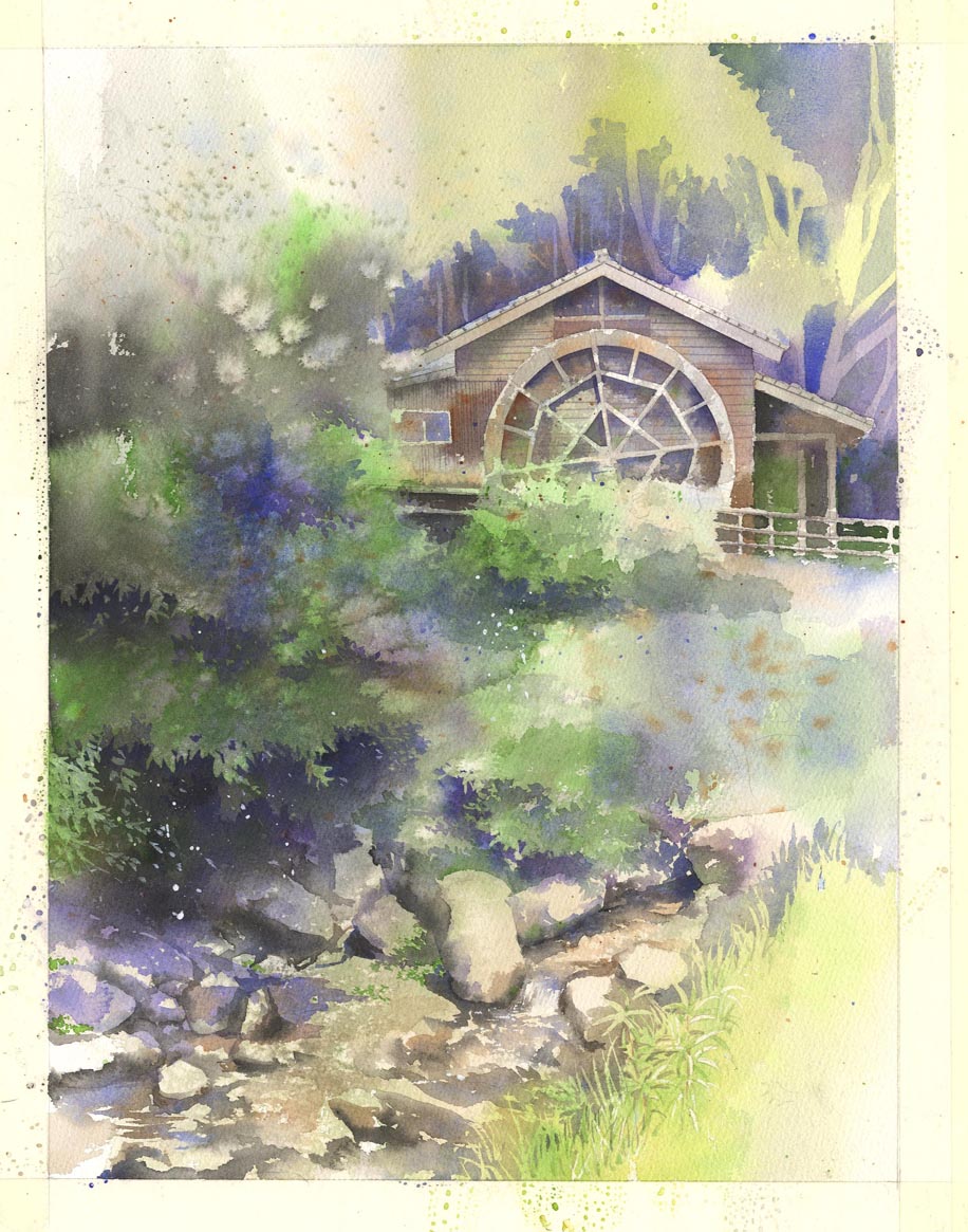 前原市 瑞梅寺 ギットン水車 制作工程(後半)_f0176370_1737151.jpg