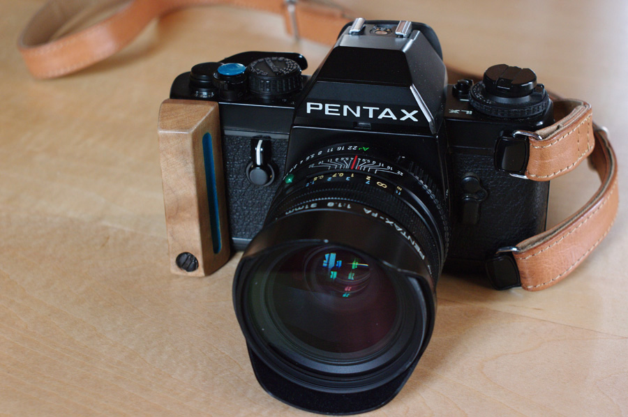 PENTAX LX用のグリップAを削りました！ | はなはなのブログ
