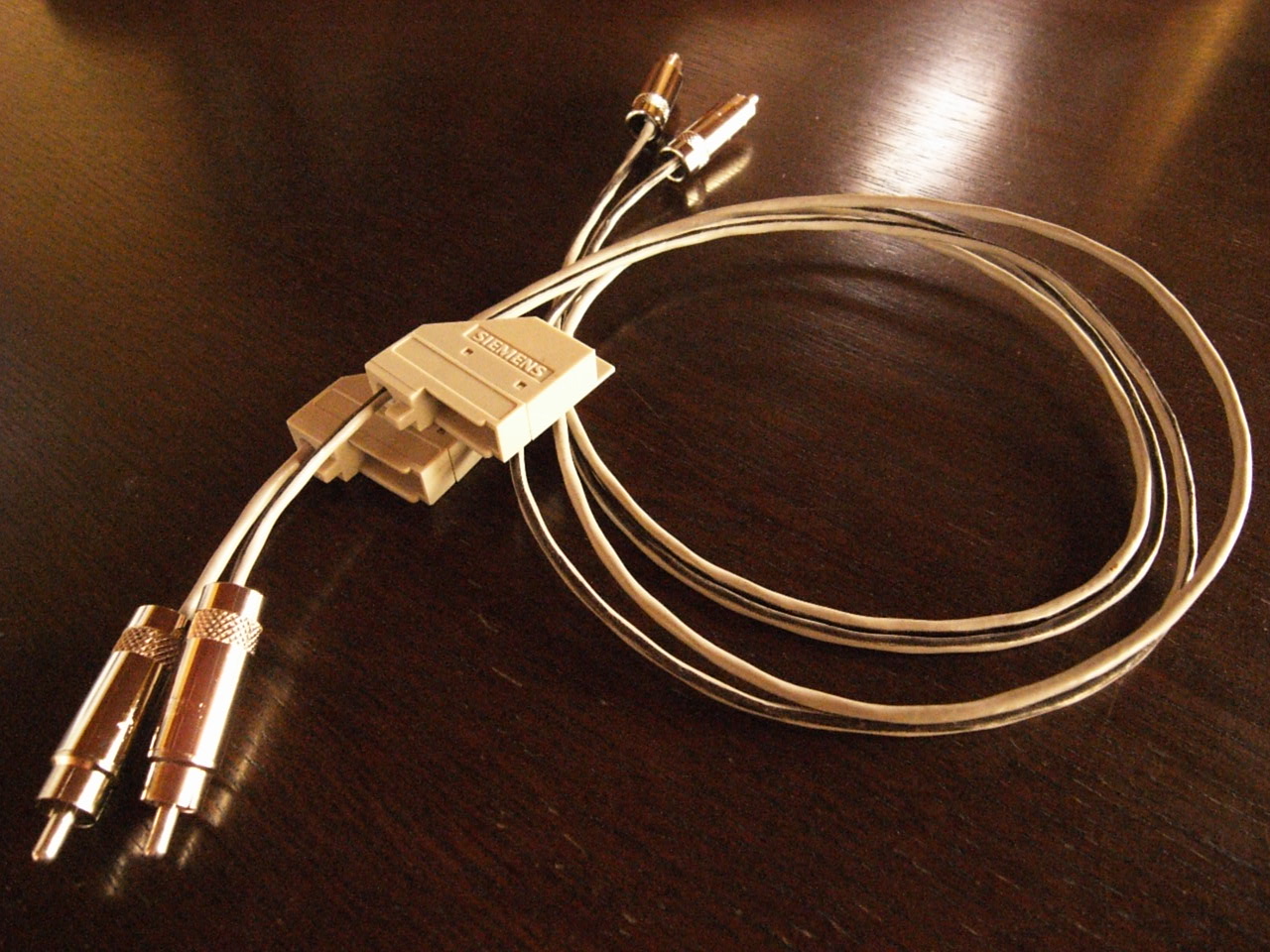 WAGNUS.シェフのきまぐれケーブル#28 *70s SIEMENS Broadcast cable custom*_e0153314_4244746.jpg