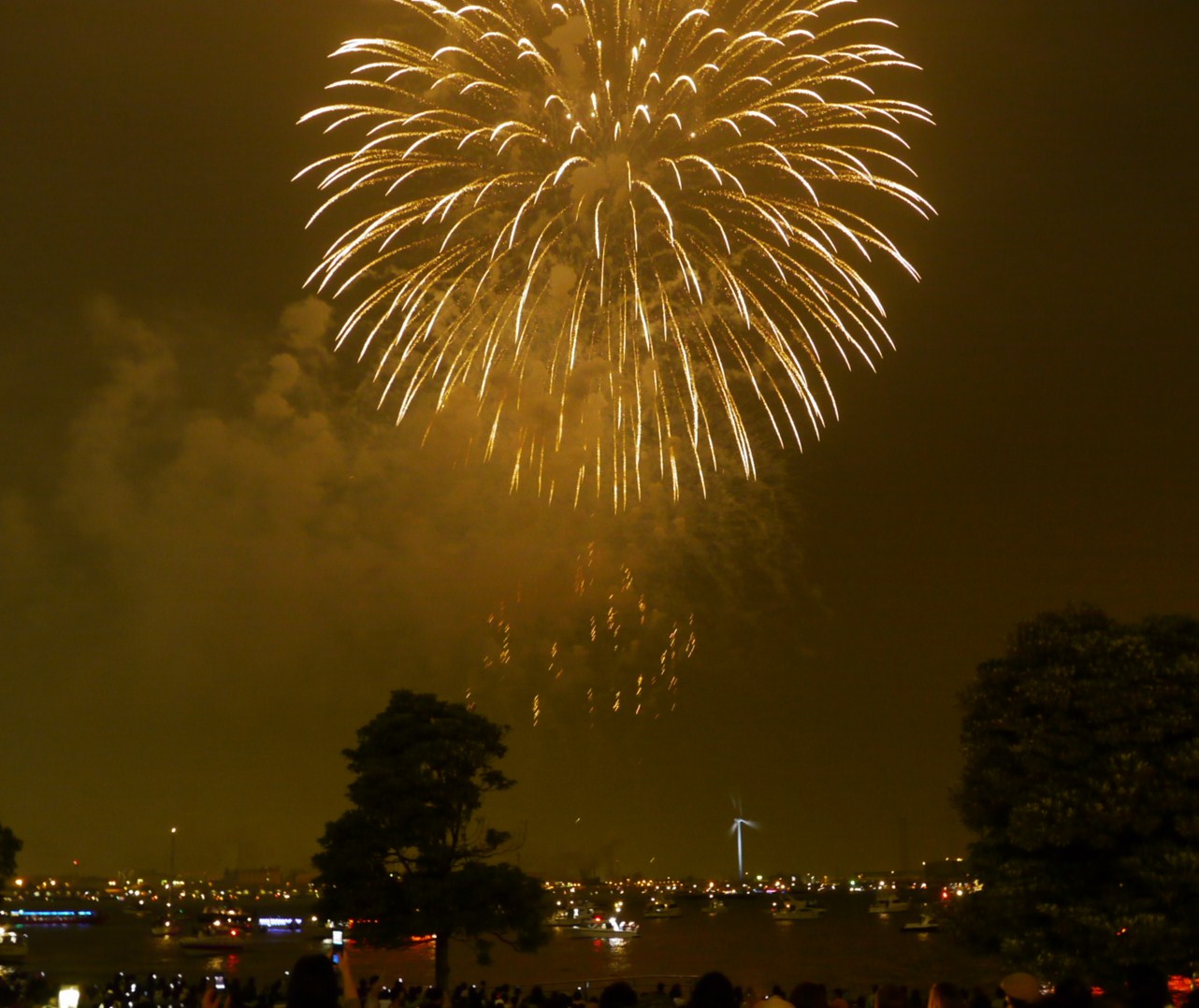 横浜の空に花火の舞を見に行きましたヽ(^o^)丿_b0190242_13211511.jpg